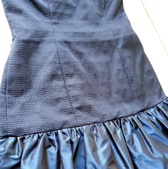 Stylish blue French Connection dress - Picture 2 of 8